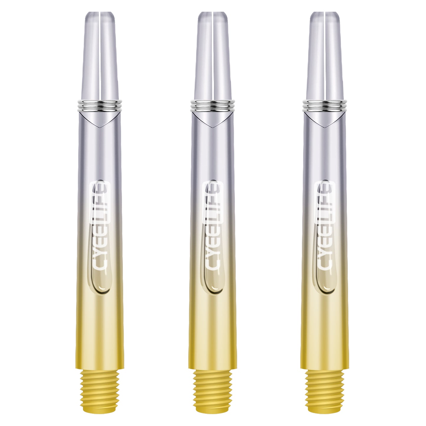 ZS02C,3pcs Gradient PVC Dart shafts 35/41/48mm