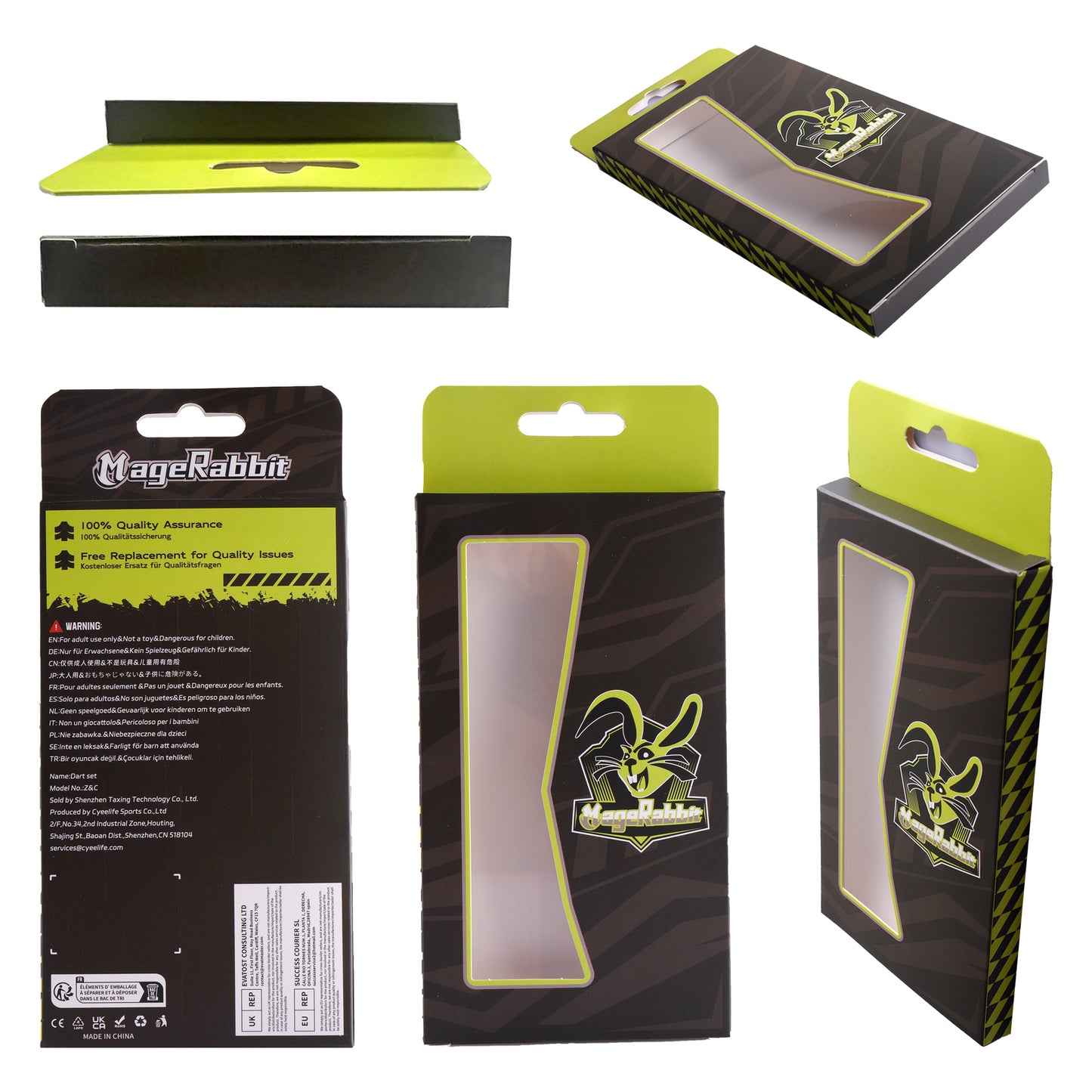 MageRabbit 18g Soft tip Darts Set