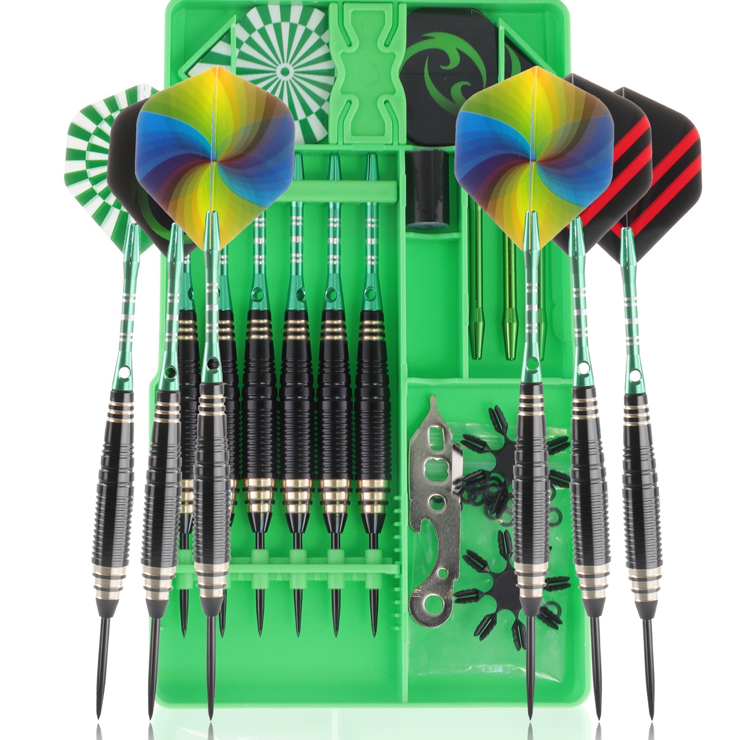 Steel tip darts with case 26g