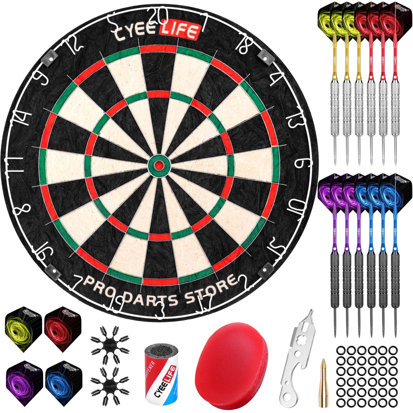 ZD02A 18in SisalBlade Steel Professional Dartboard,Free shipping