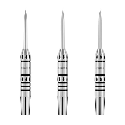 ZH09 3pcs 90% Professional Tungsten Steel Tip Darts Barrels 20g 2BA