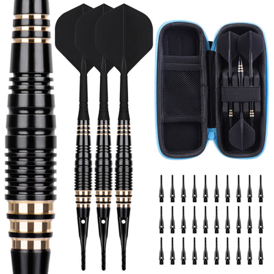 16g Soft brass darts set with case