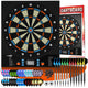 ZD01G Red&Blue Electronic Dart board set with 12 darts set
