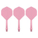 CF02A Plastic Integrated Dart shafts and Flights 3pcs 2BA, S/M/L