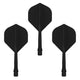 CF02B-1/4'(M6) Arbres et vols de fléchettes moulés en plastique 70mm 1 jeu de 3 pièces