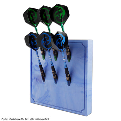 ZL13B S1 Marble texture blue Darts Holder,Excluding darts