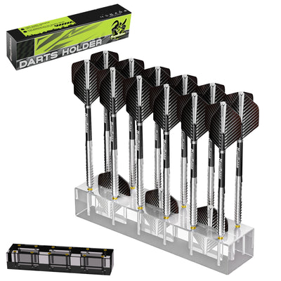 ZL13F Acrylic dart storage rack for steel and soft darts,Dart holder accessory