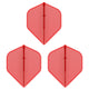 CF04 Molded Dart Flights Black/White/Blue/Red