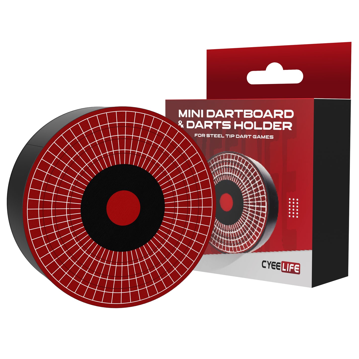 ZL13G Mini Sisal Dartboard(Not EVA) For Steel & Soft darts holder