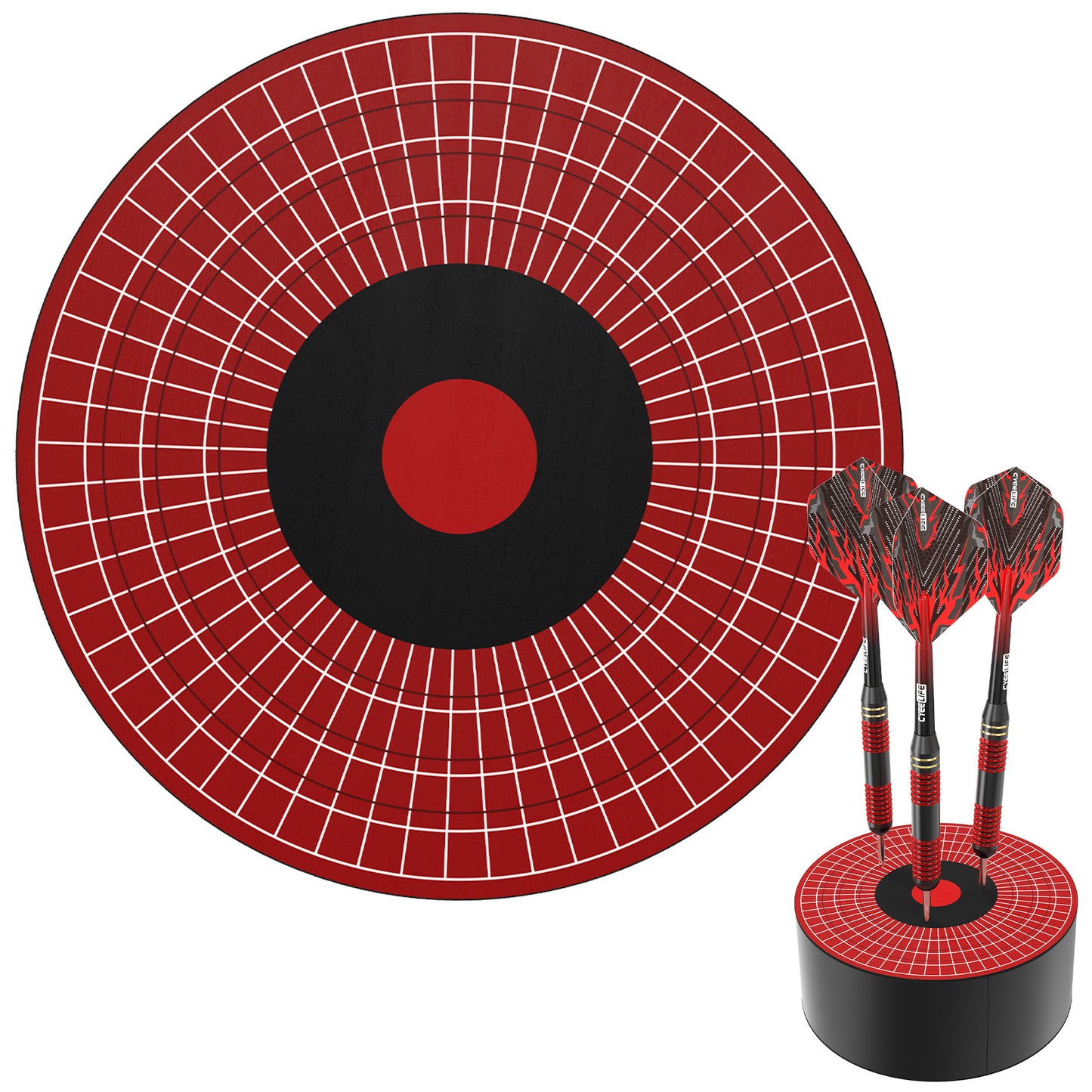 ZL13G Mini Sisal Dartboard(Not EVA) For Steel & Soft darts holder