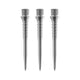 CL02B 2BA Stainless Steel Dart tips For soft tip darts,3pcs Adapter Replacement Points Tool,S/M/L Black/Silver