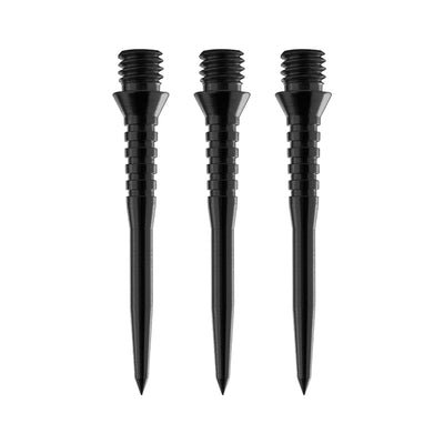 CL02B 2BA Stainless Steel Dart tips For soft tip darts,3pcs Adapter Replacement Points Tool,S/M/L Black/Silver
