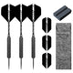 ZB01 -40g Steel Darts with case&Alu Shafts,Professional bar darts steel tip set （Dart Barrels 38g）