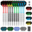 ZB01 -20g dart 12pcs Steel Tip Darts Set Nylon Shafts PET Flights Sharpener Home entertainment dart