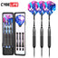 ZB02 Steel tip DARTS SET 28G with plastic dart case and Extra accessories （Dart barrel 26g )