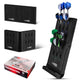ZL13B PRO,Plastic Darts Stand&Holder Black for 12 soft and steel darts,Assemblable and detachable Pro Dartboard accessories