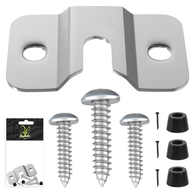MageRabbit ZD06D Dartboard Bracket kit,Silver Wall Hanging board Fixing Kit,1 set