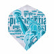 15pcs PET Dart Flights Standard,Statue of Liberty Design 120 microns thickness