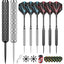 ZB01 -20G Steel Tip Dart Set, Metal Tip Darts with Aluminum Shafts,12 Extra Flights,Dart Tool, Dart Sharpener,Flights Protector,Dart Set