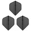 CF04 Molded Dart Flights Black/White/Blue/Red