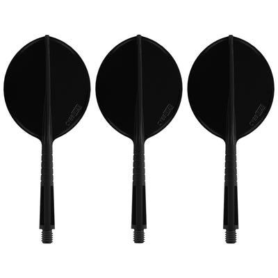 CF03C Plastic Integrated Dart shafts and Flights 3pcs 2BA(No.2)