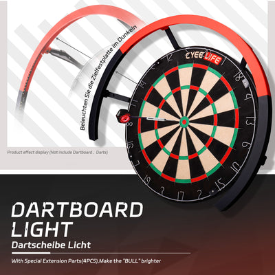 ZD08D Dartboard Lighting(Black&Red)  for Steel and soft Dart board