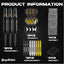 ZF06A MageRabbit 21g Brass steel tip darts set