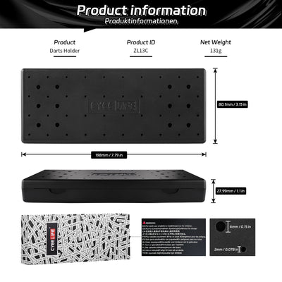 ZL13C Darts holder,Pencil box style darts case