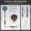 ZF05A Brass steel tip darts set 22g