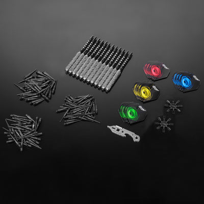 Soft Tip Darts 18/22g with Extra accessories,12pcs