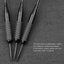 ZB02 Steel tip DARTS SET 28G with plastic dart case and Extra accessories （Dart barrel 26g )