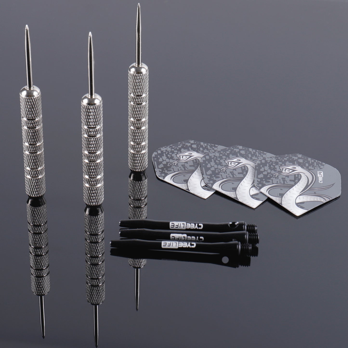 3Pcs steel Tip Darts 20g Professional Hard Darts Throwing Sports Games Aluminum alloy pole steel Tip  Dart