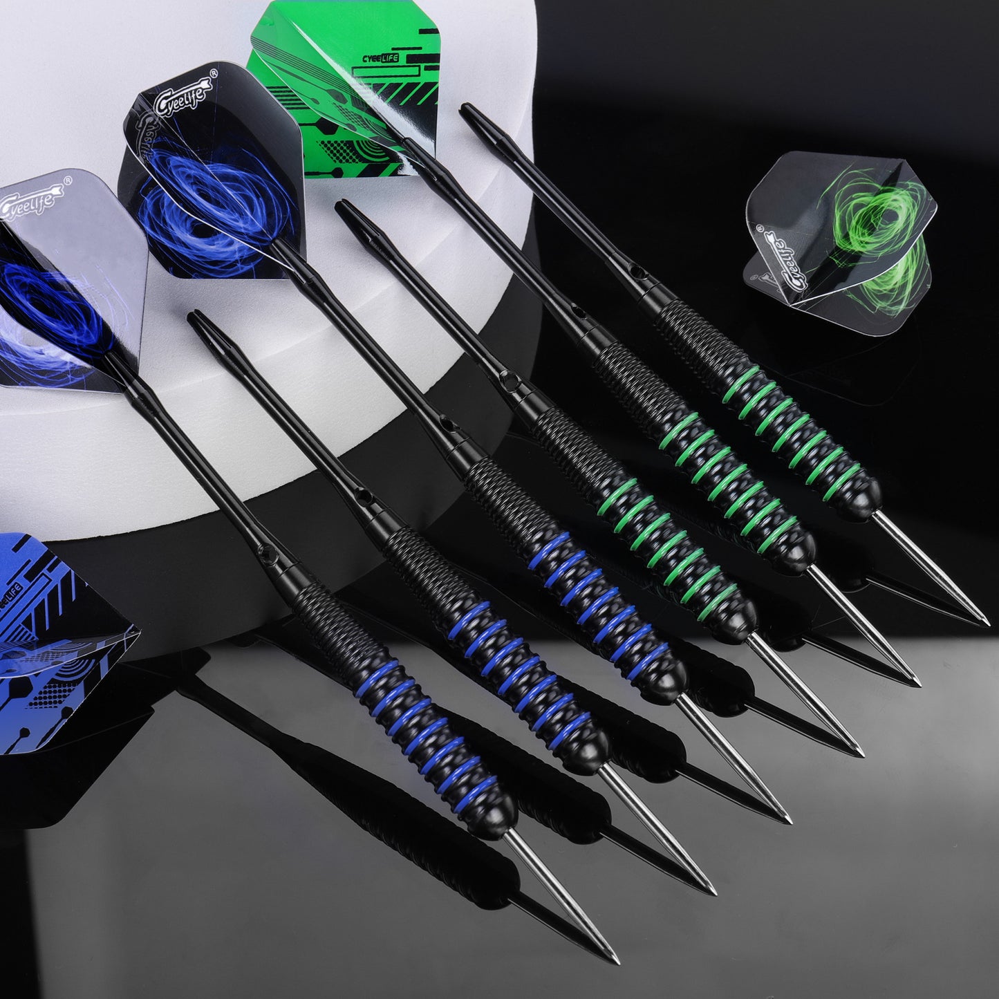 22g Steel tip darts set with Aluminum shafts,12PCS