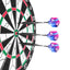 ZB02 Steel tip DARTS SET 28G with plastic dart case and Extra accessories （Dart barrel 26g )