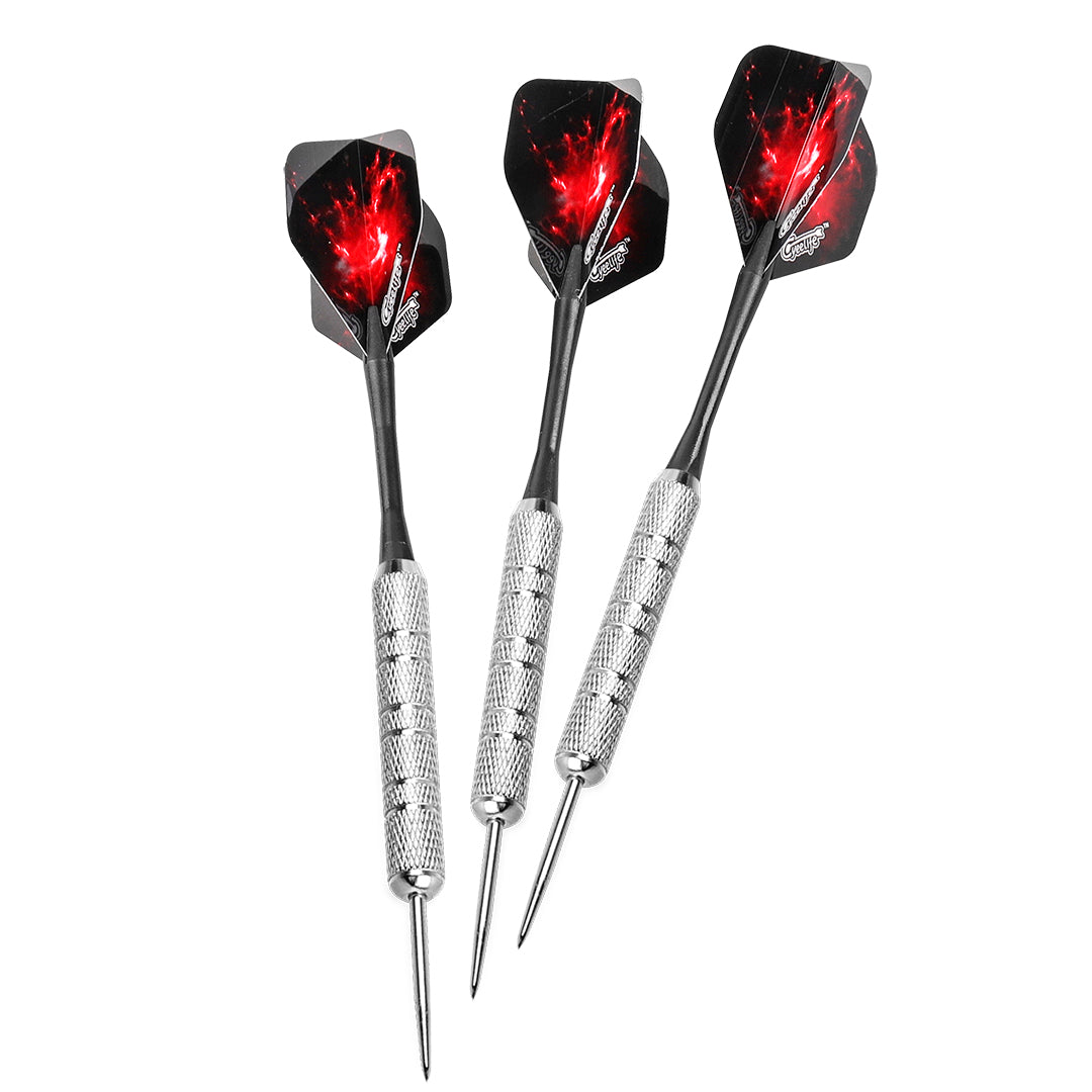 ZB01 -20g dart 12pcs Steel Tip Darts Set Nylon Shafts PET Flights Sharpener Home entertainment dart