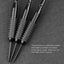 ZB02-steel pointed dart 30g  black 2BA thread professional competition dart aluminum shaft PET tail wing complete set of accessories