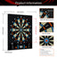 ZD01G Red&Blue Electronic Dart board set with 12 darts set