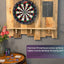 ZF10E 23g Brass Darts Set – Professional 3-Piece Dart Kit with Aluminum & PC Shafts, 6 PTE Flights, Storage Case, 154mm