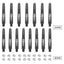 ZS02A, 15 arbres de fléchettes + 20 joints toriques en métal, 35/41/48 mm (S/M/L)