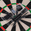 ZB02-steel pointed dart 30g  black 2BA thread professional competition dart aluminum shaft PET tail wing complete set of accessories