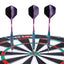 ZF10B 25g Brass Steel Tip Darts Set of 3, 3 Aluminum + 3 PC Shafts, 6 PTE Flights, Case, 166mm
