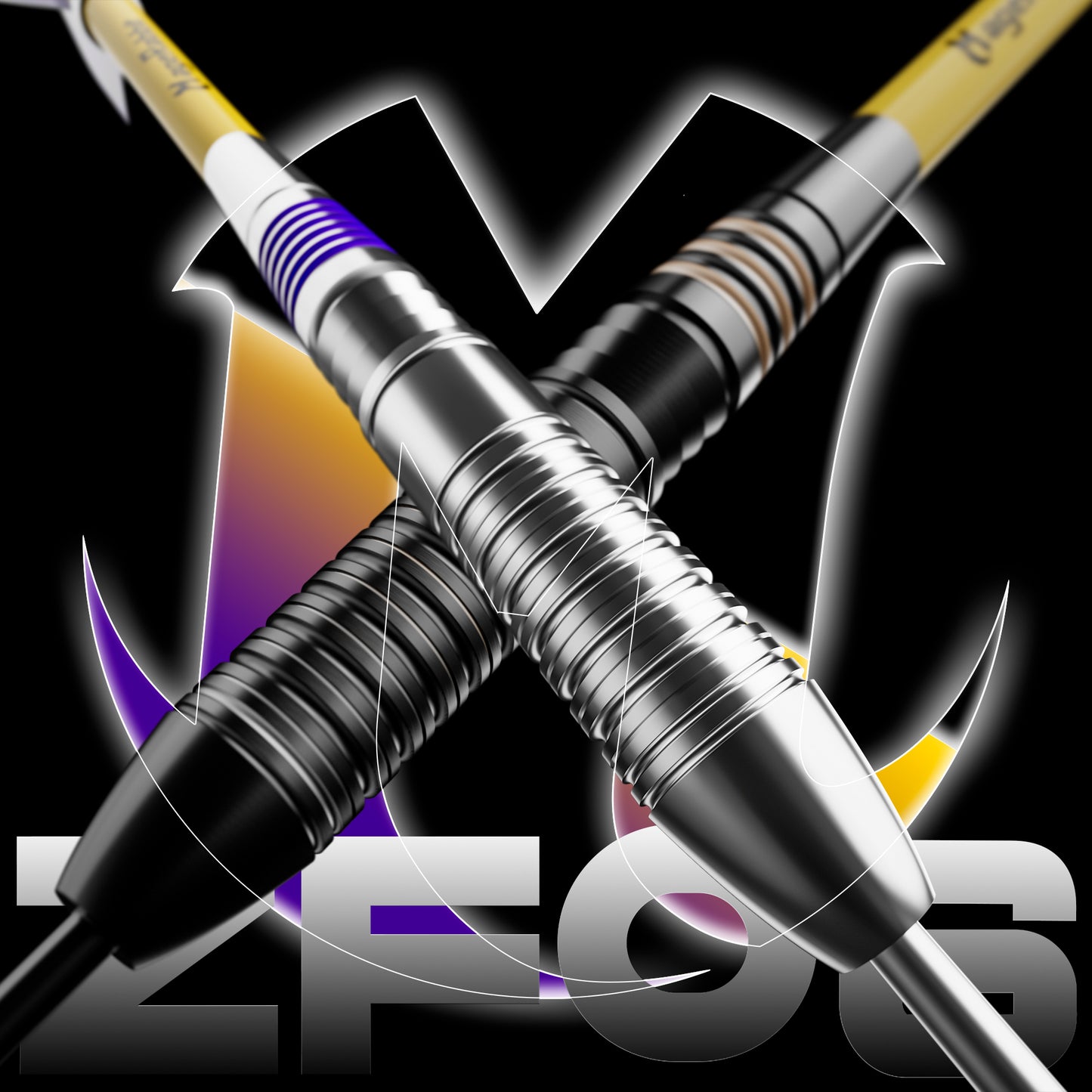 ZF06A MageRabbit 21g Brass steel tip darts set