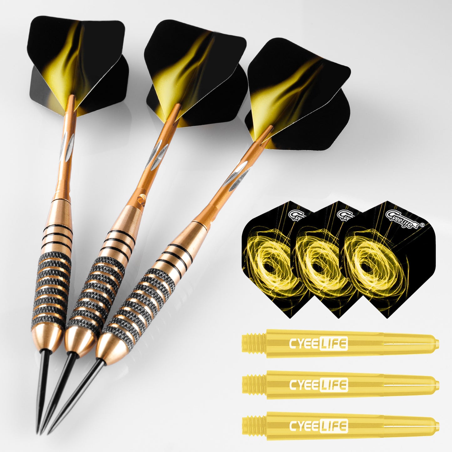 ZF05C Brass steel tip dart set with case 20g/24g