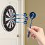 ZF02 24g Brass Steel Tip Darts Set of 3 with Case, 3 Aluminum + 3 PC Shafts, 6 PET Flights, 4 Colors