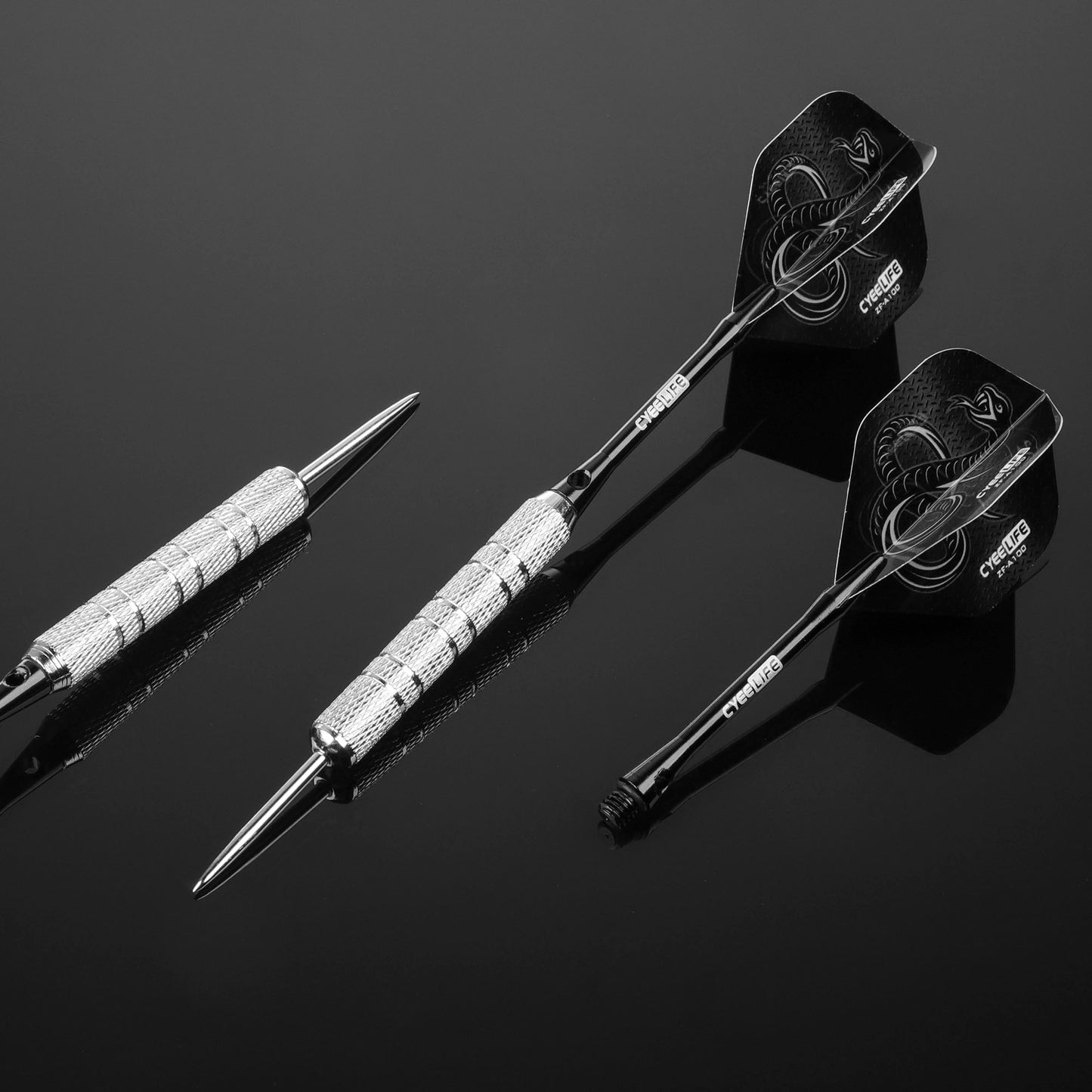 ZB01 Steel tip DARTS SET 20G with plastic dart case and Extra accessories