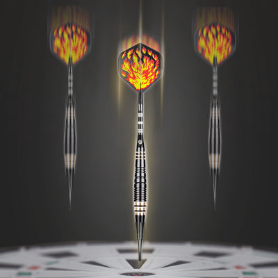 SOFT TIP DARTS BRASS SET 18G WITH CARRY CASE 6PCS