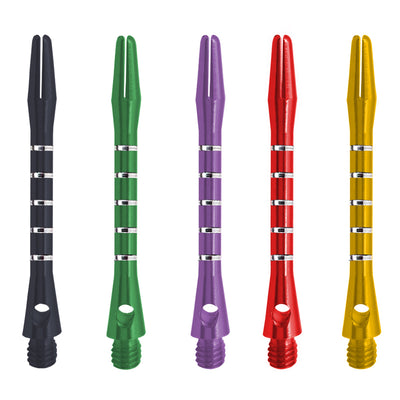 ZS06A Aluminium 48+5mm dart shafts 3pcs,Available in multiple colors