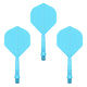 CF02B-1/4'(M6) Arbres et vols de fléchettes moulés en plastique 70mm 1 jeu de 3 pièces