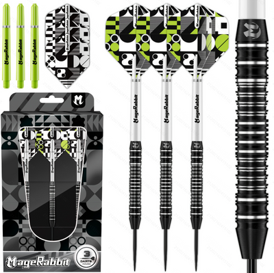 MageRabbit ZH14 24g Tungsten 90% Steel Tip Darts Barrels 3pcs 2BA