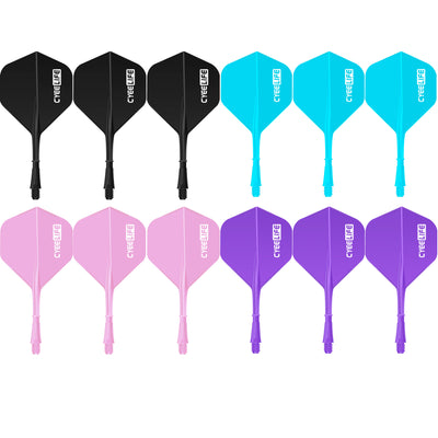 CF01 Moulded Dart flights 2BA(No.2) 12pcs